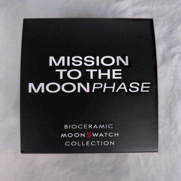 🆓⌚Swatch x Omega Moonswatch Mission To Moonphase Snoopy - Picture 5 of 5